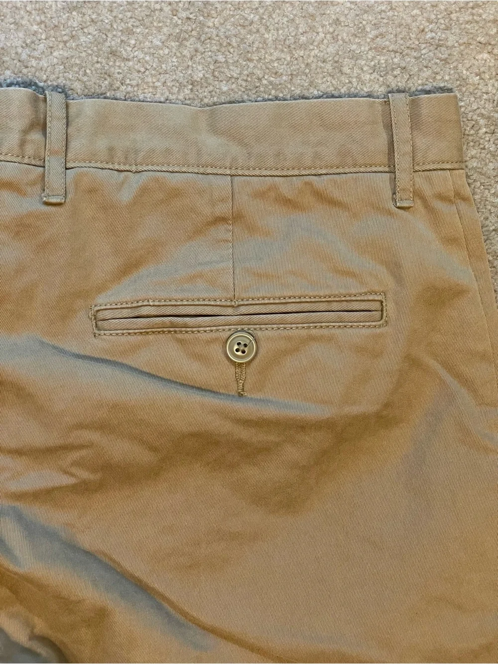 J.Crew 484 Slim-Fit Classic Cotton Chino Pants in Khaki 34/34